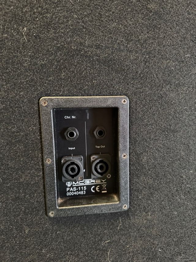 Equipo sonido Completo Behringer & MCGREY