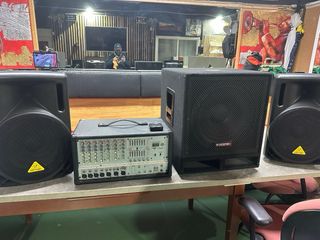 Equipo sonido Completo Behringer & MCGREY