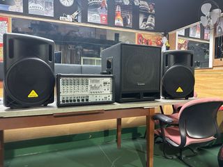 Equipo sonido Completo Behringer & MCGREY
