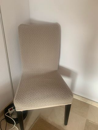 2 Sillas Comedor BERGMUND Beige