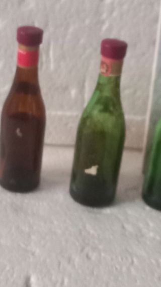 MINIATURE PRESEPE O CASA DELLE BAMBOLE BOTTIGLIE