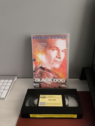 VHS Black Dog - Patrick Swayze