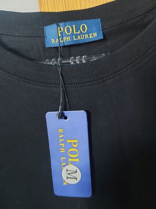 Camiseta Ralph Lauren negra