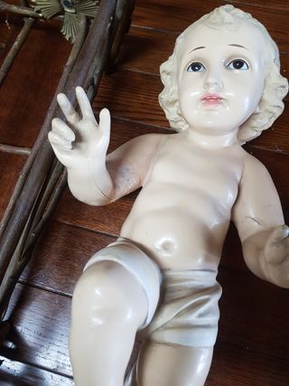 Niño Jesús pesebre vintage