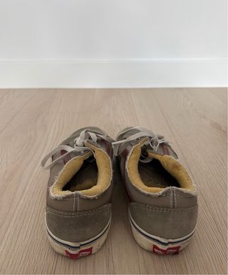 Vans Old Skool - Marrón Gris - 40