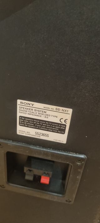 Altavoces Sony - sonido nítido