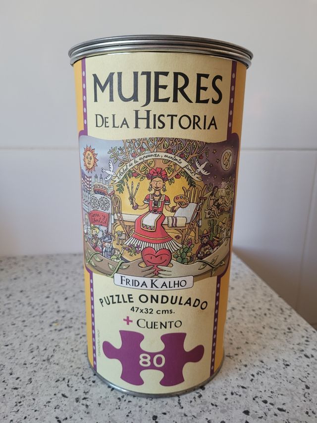 Puzzle MUJERES D LA HISTORIA FRIDA KALHO