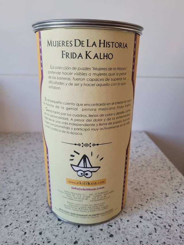 Puzzle MUJERES D LA HISTORIA FRIDA KALHO