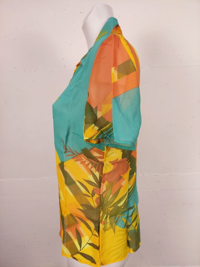 Camicia estiva donna stile Hawaii