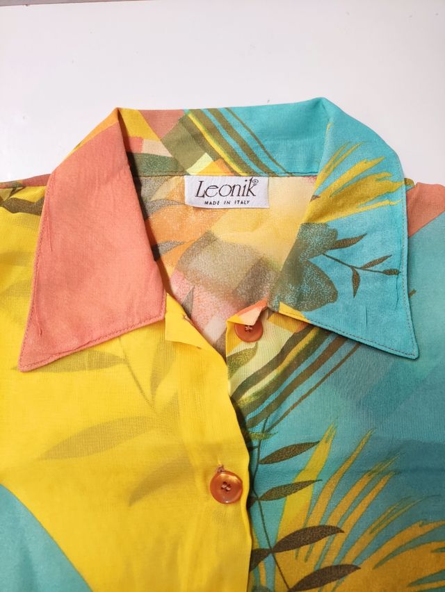 Camicia estiva donna stile Hawaii