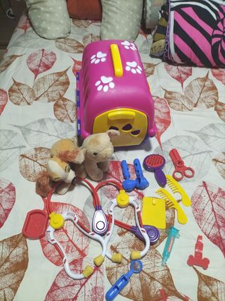 SET TRANSPORTIN VETERINARIO JUGUETE