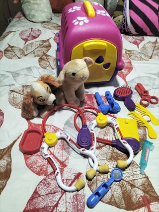 SET TRANSPORTIN VETERINARIO JUGUETE