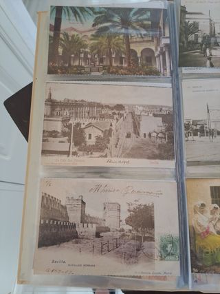 Álbum postales Sevilla vintage