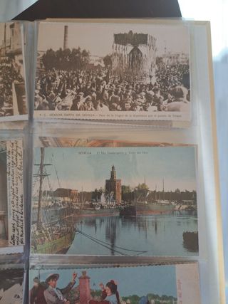 Álbum postales Sevilla vintage