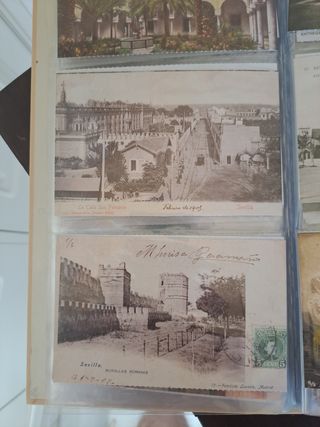 Álbum postales Sevilla vintage