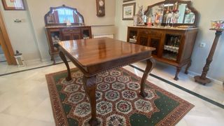 Mesa comedor antigua de madera