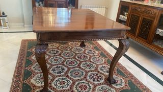Mesa comedor antigua de madera