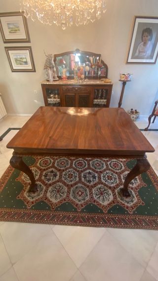 Mesa comedor antigua de madera