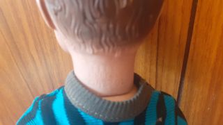 Bambola football player Inter Sandro Mazzola 1971