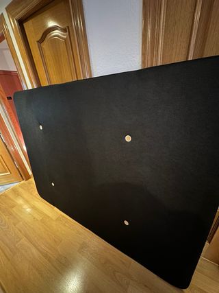 Cabecera cama 150x190cm - Negra