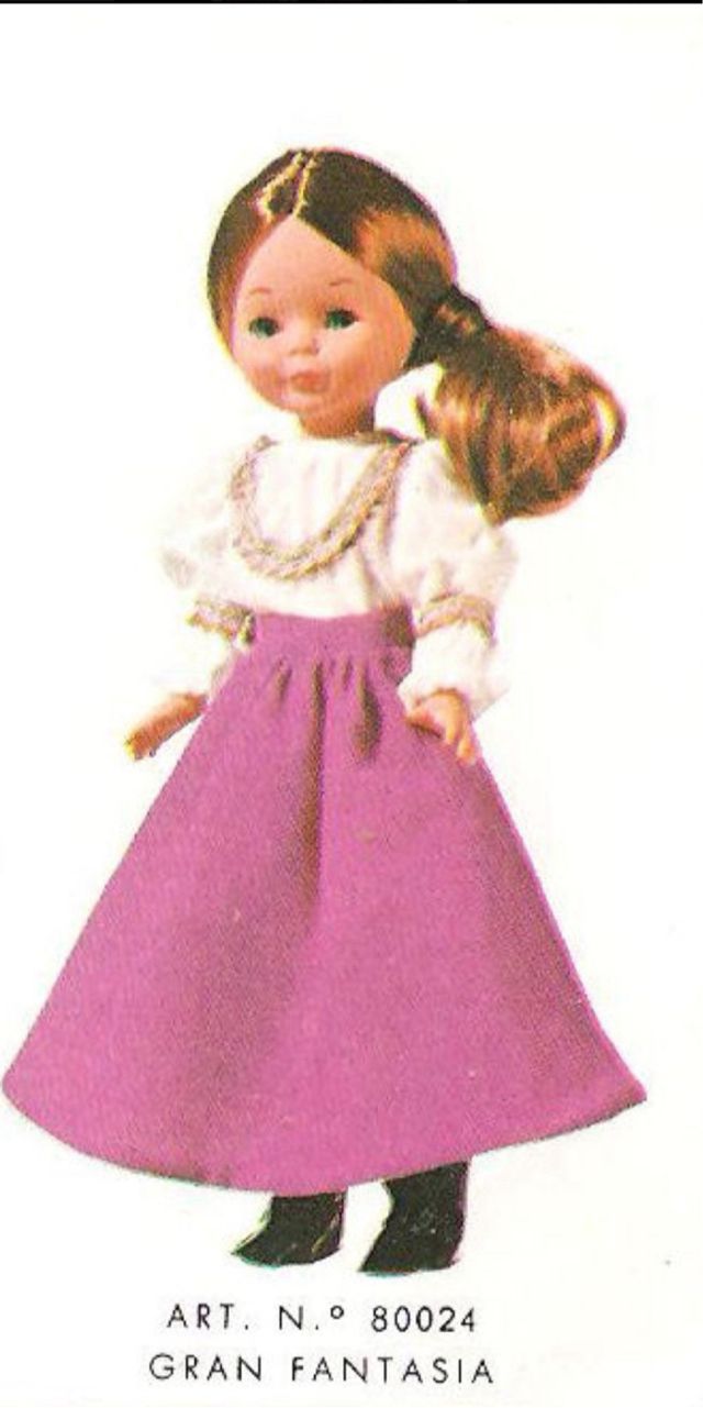 Traje Nancy Gran Fantasía catalogo Famosa 1.974