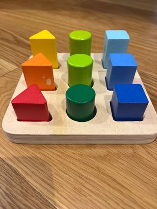 Clasificador formas madera