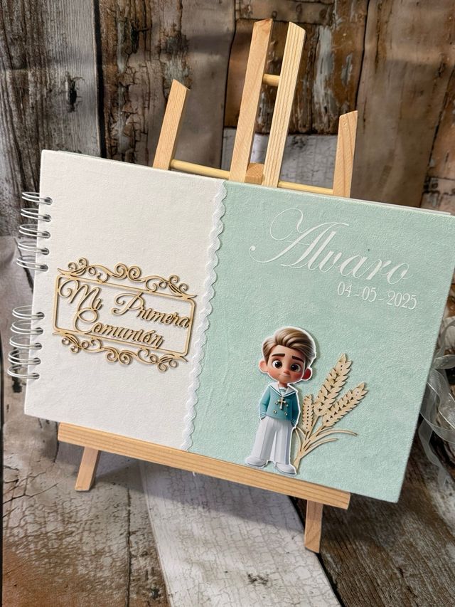 Libro de firmas Primera Comunión - Personalizado
