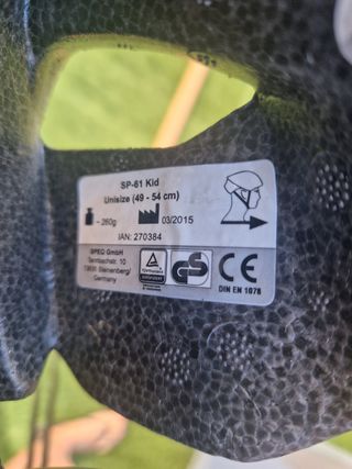 Cascos bici niño - 2 unid.