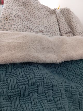 Saco silla grupo 0 bebé, tejido punto