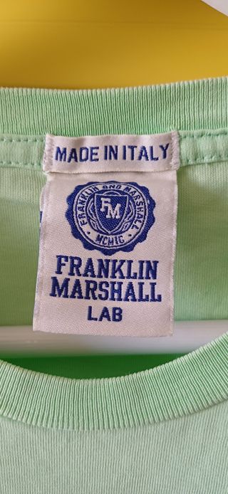 T-shirt estiva verde Frankly Surfin'