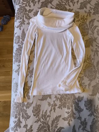 Camiseta Zara blanca talla S - NUEVA