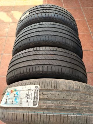 2 neumáticos 205/65 R16 + 215/55 R16