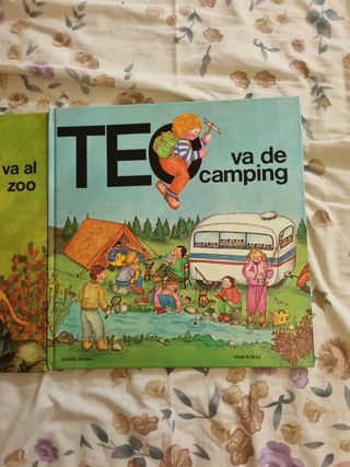 Lote de 2 libros infantiles de TEO
