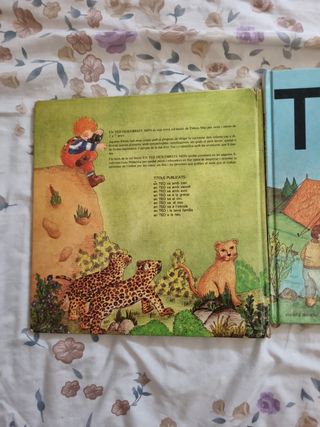 Lote de 2 libros infantiles de TEO