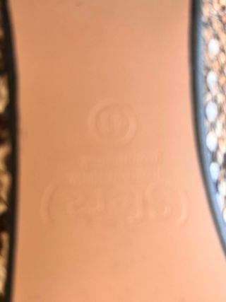 Manoletinas serpiente marrón beige - 40 poco uso