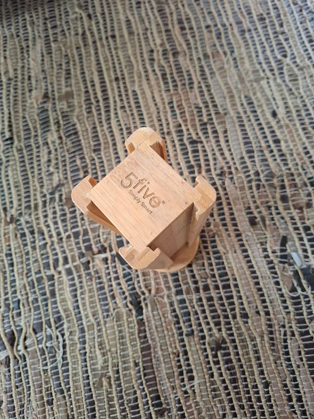 Porta cialde caffè 5five in bambù