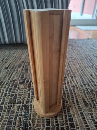 Porta cialde caffè 5five in bambù