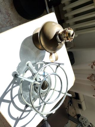 Lampada a cherosene funzionante Ottone + fornello