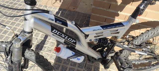 Bicicleta Montaña 20" niño doble suspensión