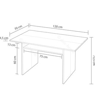 Consolle allungabile grigia e bianca Mesa