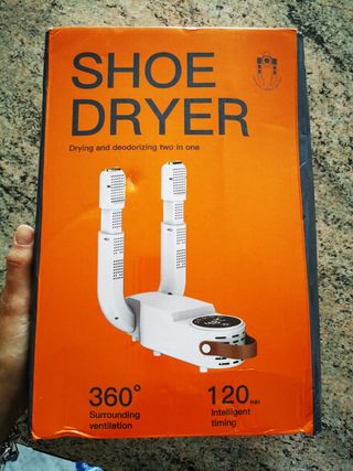 Secador de zapatos 360º - 120 min