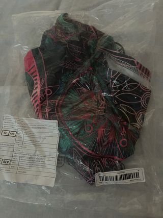 Camiseta tirantes - Verde/Rosa - nueva