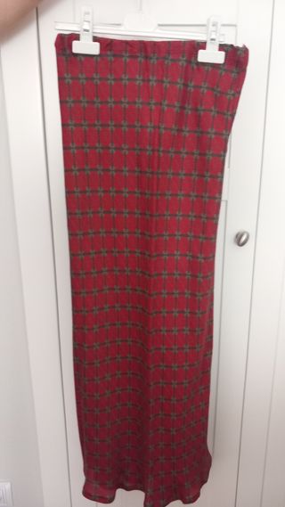 Falda larga Renattago - Roja, Talle S