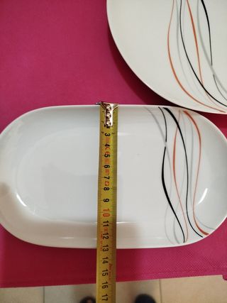 Piatti da portata ovali Capeans vintage.