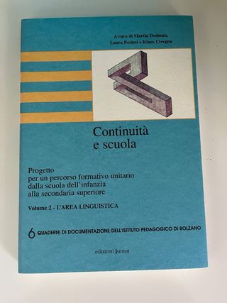 Cofanetto 4 libri progetto formativo scuola