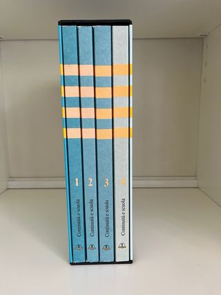 Cofanetto 4 libri progetto formativo scuola