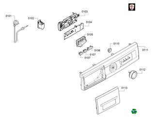 Lavadora Balay 3TS853 recambios