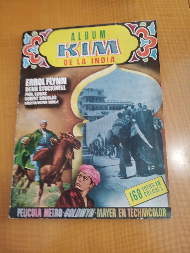 Álbum Kim de la India - Cromos