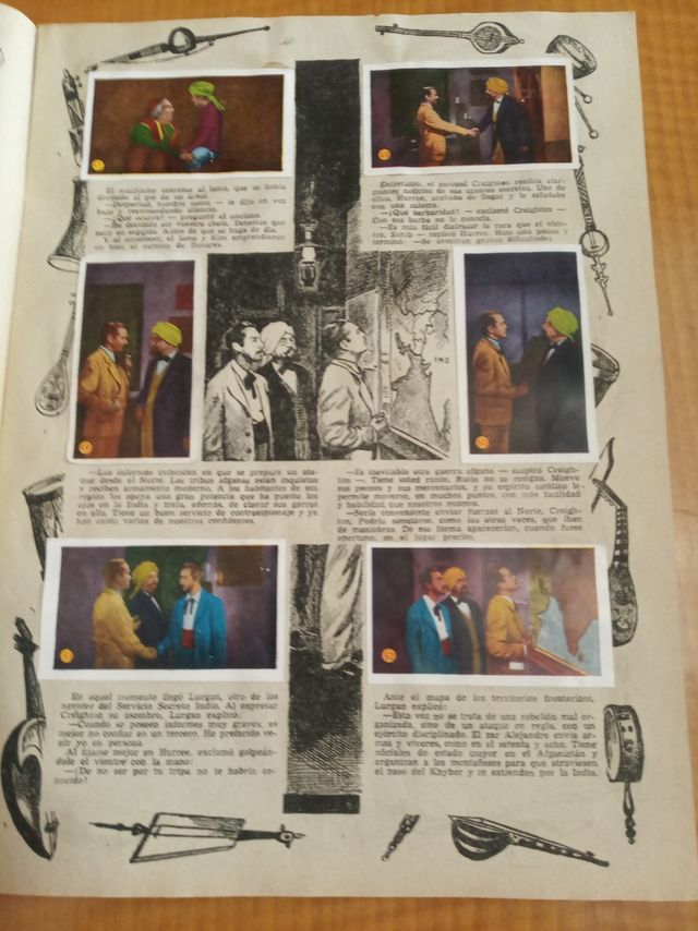 Álbum Kim de la India - Cromos