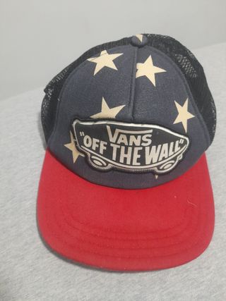 Gorra Vans | Azul y Roja